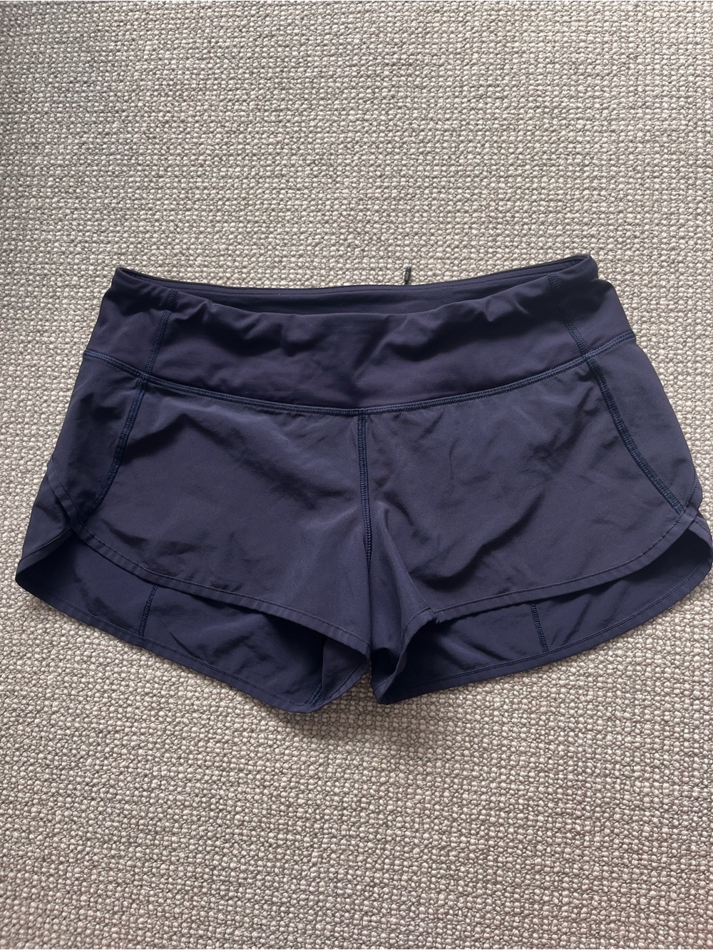 Lululemon Navy 3” classic sport short